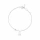 Серебряный браслет АЛЬКОР 05-5613/00СВ-00 с фианитом