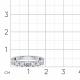 Кольцо из белого золота Мастер Бриллиант 05M1-208086-00-00 с бриллиантом