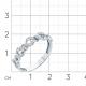 Кольцо из белого золота Мастер Бриллиант 05M1-209013-00-00 с бриллиантом