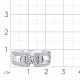 Кольцо из белого золота Мастер Бриллиант 05M1-209311-00-00 с бриллиантом