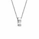 Серебряное колье АЛЬКОР 06-2227/00КЦ-00 с фианитом