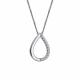 Серебряное колье АЛЬКОР 06-2355/00КЦ-00 с фианитом