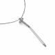 Серебряное колье АЛЬКОР 06-2380/00КЦ-00 с фианитом