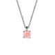 Серебряное колье АЛЬКОР 06-2538/0СВ1-00 с Swarovski