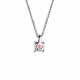Серебряное колье АЛЬКОР 06-2538/0СВ1-00 с Swarovski