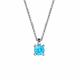 Серебряное колье АЛЬКОР 06-2538/0СВ2-00 с Swarovski