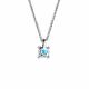 Серебряное колье АЛЬКОР 06-2538/0СВ2-00 с Swarovski