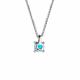 Серебряное колье АЛЬКОР 06-2538/0СВ3-00 с Swarovski