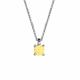 Серебряное колье АЛЬКОР 06-2538/0СВ4-00 с Swarovski