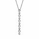 Серебряное колье АЛЬКОР 06-2540/00СВ-00 с Swarovski