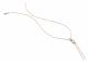 Серебряное колье АЛЬКОР 06-2631/00КЦ-60 с фианитом