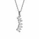 Серебряное колье АЛЬКОР 06-2836/00КЦ-00 с фианитом