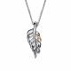 Серебряное колье Алькор с золотой накладкой и бриллиантом 06-2870/000Б-00
