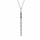 Серебряное колье АЛЬКОР 06-2950/КЦ10-00 с фианитом
