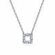 Серебряное колье АЛЬКОР 06-2970/00КЦ-00 с фианитом