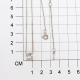 Серебряное колье АЛЬКОР 06-2970/00КЦ-00 с фианитом