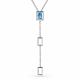 Серебряное колье АЛЬКОР 06-2995/0ШТЛ-00 с шпинелью