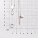Серебряное колье АЛЬКОР 06-3083/0000-00