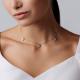 Серебряное колье АЛЬКОР 06-3106/00КЦ-00 с фианитом