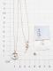 Серебряное колье АЛЬКОР с золотой накладкой и бриллиантом 06-3547/000Б-00