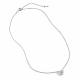 Серебряное колье АЛЬКОР с бриллианитом 06-4768/00БТ-00