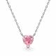 Серебряное колье АЛЬКОР с бриллианитом 06-4768/0БТ5-00