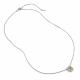 Серебряное колье АЛЬКОР с бриллианитом и фианитом 06-4769/0БТ6-00