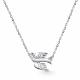 Серебряное колье АЛЬКОР 06-4958/00КЦ-00 с фианитом