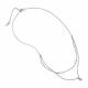 Серебряное колье АЛЬКОР 06-5030/0ЖСВ-00 с жемчугом