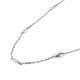 Серебряное колье АЛЬКОР 06-5031/0ЖСВ-00 с жемчугом