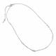 Серебряное колье АЛЬКОР 06-5031/0ЖСВ-00 с жемчугом