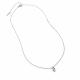 Серебряное колье АЛЬКОР 06-5097/00КЦ-00 с фианитом