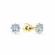 Серьги из лимонного золота Мастер Бриллиант 06M005-0147-0001-021 с фианитом