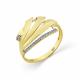 Кольцо из лимонного золота Мастер Бриллиант 06M1-308280-00-00 с бриллиантом