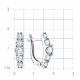 Серебряные серьги TALANT 10-72-0001-10081 с фианитом