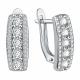 Серебряные серьги TALANT 10-72-0001-17371 с фианитом