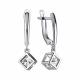 Серебряные серьги TALANT 10-72-0001-17629 с фианитом