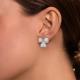 Серебряные серьги TALANT 10-72-0001-17703 с фианитом
