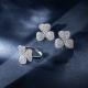 Серебряные серьги TALANT 10-72-0001-17703 с фианитом