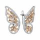 Серебряные серьги TALANT 10-72-0005-15626 с фианитом и кварцем