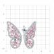 Серебряные серьги TALANT 10-72-000R-15626 с фианитом и кварцем