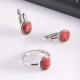 Серебряные серьги TALANT 10-79-0000-15663 с эмалью