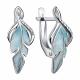 Серебряные серьги TALANT 10-79-0000-17199 с эмалью