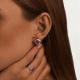 Серебряные серьги TALANT 10-7B-0000-17253 с эмалью