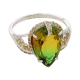 Серебряное кольцо ЮК Maskom 100-771-зош с фианитом