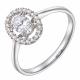 Кольцо из белого золота DOLCE DIAMOND 10131012 с бриллиантом
