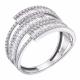 Кольцо из белого золота DOLCE DIAMOND 10137012 с бриллиантом