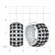 Серебряные серьги TALANT 11-75-0008-40512 с цирконием и шпинелью