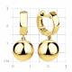 Серьги из лимонного серебра TALANT 11-7C-0000-12884