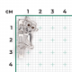 Серебряные серьги Platina 12-0015-00-000-0200 с эмалью
